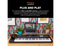 <b>Roland JUNO-D6 Sintetizador 3800 Sons 95 kits Bateria Zen-Core 61-teclas visor a cores</b> <b>Roland JUNO-D6 Sintetizador 3800 Sons 95 kits Bateria Zen-Core 61-teclas visor a cores</b>